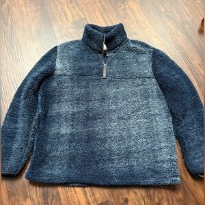 Women’s Navy Blue Fleece Sweater